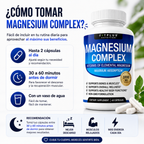 FITPLUS Magnesium Complex 8 en 1 – 60CAPS