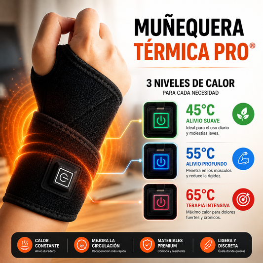 Muñequera Térmica Pro®