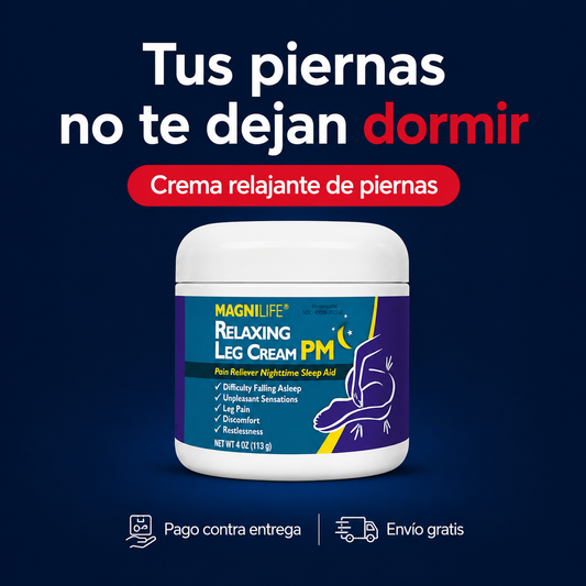 Crema Relajante de Piernas Noche — MagniLife®